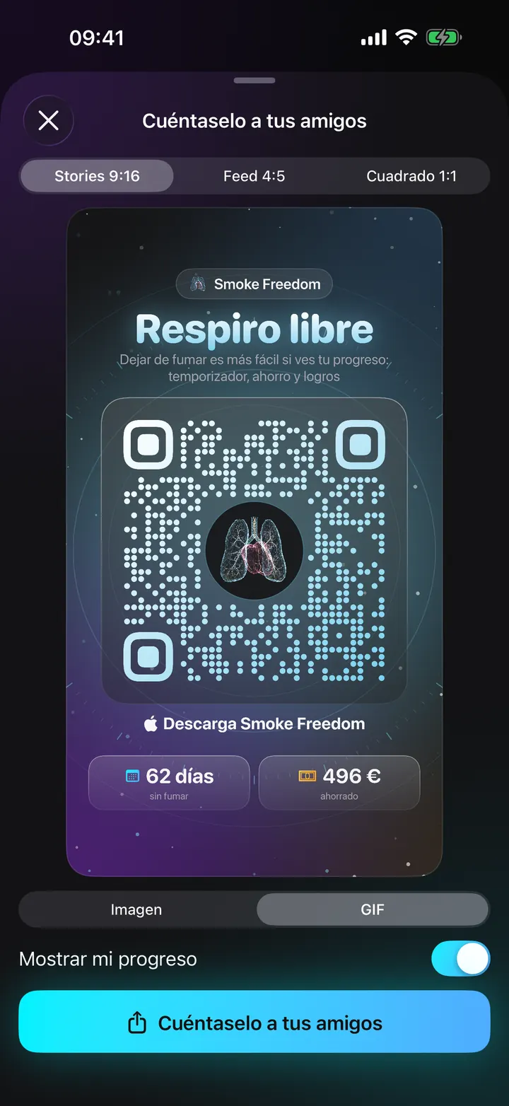 Comparte tu progreso