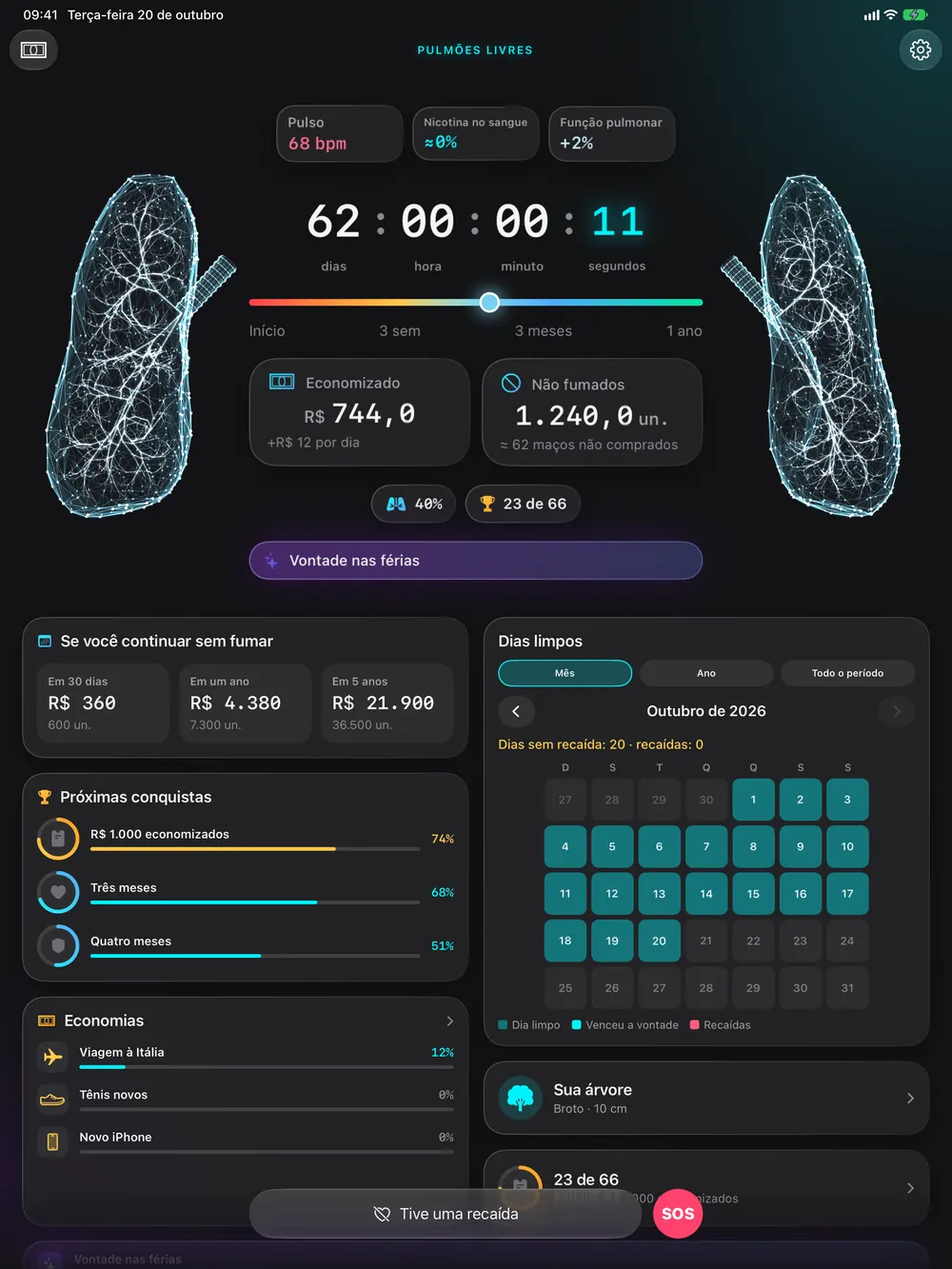 Smoke Freedom — iPad
